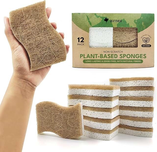 5 Best Natural Kitchen Sponge For A Greener Home